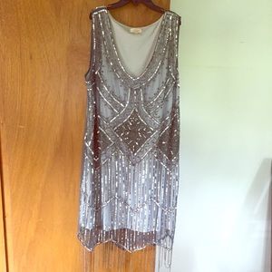 GatsbyLady London Beaded Flapper Dress